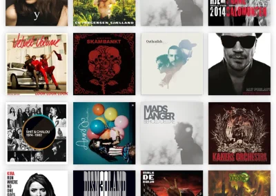 Albumcovers collage – JPG Grafisk