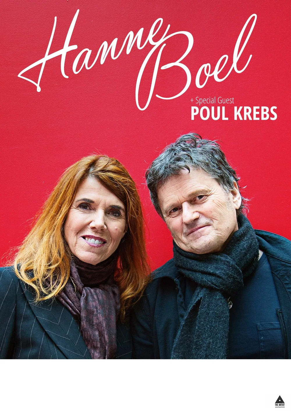 Plakat: Hanne Boel og Poul Krebs