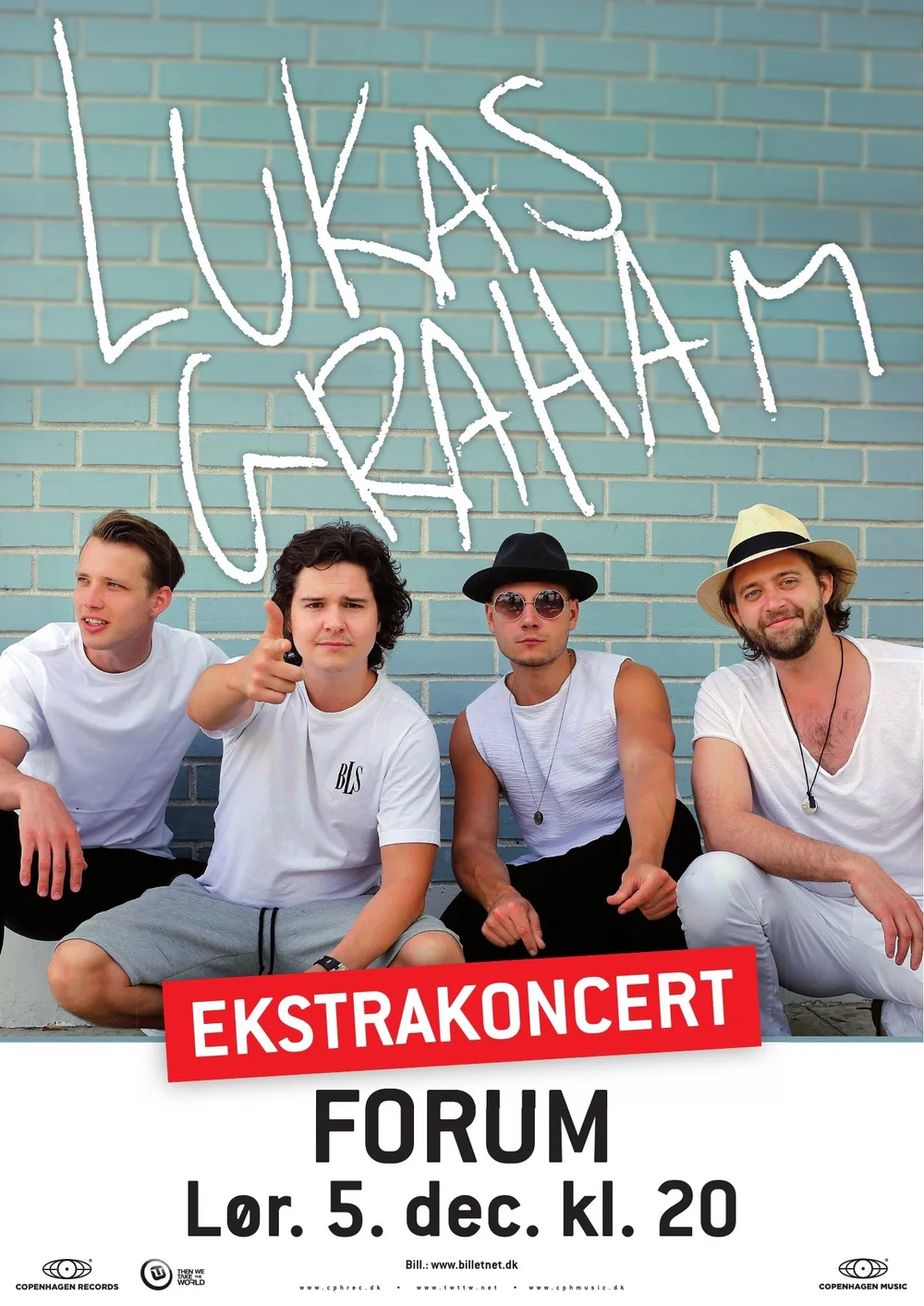 Plakat: Lukas Graham – ekstrakoncert