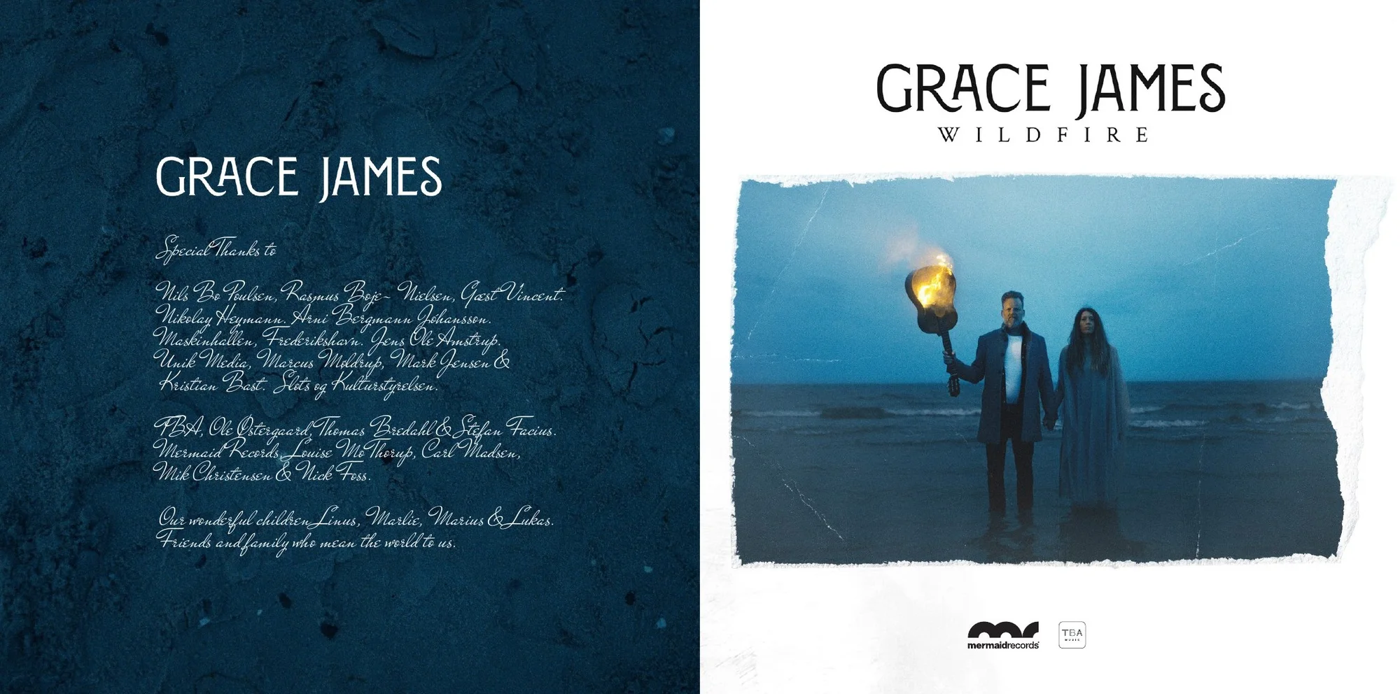 Grace James – Wildfire, booklet